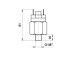 1DT010001 Реле тиску 1/8" NO 1-10Bar 48V 0.5A -ES 1DT010001 Реле тиску 1/8" NO 1-10Bar 48V 0.5A -ES