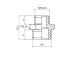 2D7002030 Перехідник 1/8" - M5x0.8 -AG 2D7002030 Перехідник 1/8" - M5x0.8 -AG