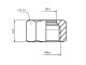 2GM013680 Гайка 4-M8x1 -AG 2GM013680 Гайка 4-M8x1 -AG
