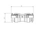 2FM057040 Муфта 5mm-5mm -AG 2FM057040 Муфта 5mm-5mm -AG