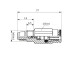 2FM058080 Фітинг прямий з/к 4mm-M10x1-AG 2FM058080 Фітинг прямий з/к 4mm-M10x1-AG