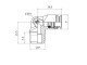2FM059100 Фітинг кутовий 4 mm - 1/8" -AG 2FM059100 Фітинг кутовий 4 mm - 1/8" -AG