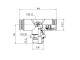 2FM059216 Трійник 8 mm - 3/8" - 8 mm -AG 2FM059216 Трійник 8 mm - 3/8" - 8 mm -AG