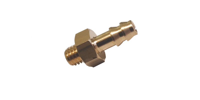 2FU015000 Фітинг прямий 2mm - М5х0.8 -AG 2FU015000 Фітинг прямий 2mm - М5х0.8 -AG