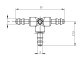 2FU015230 Трійник 3mm-3mm-3mm -AG 2FU015230 Трійник 3mm-3mm-3mm -AG