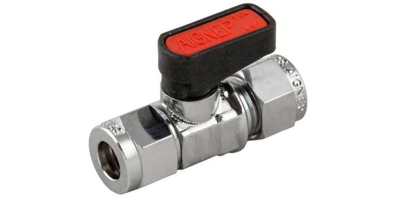 2GM006450 Кран кульовий міні 6mm-6mm -AG 2GM006450 Кран кульовий міні 6mm-6mm -AG